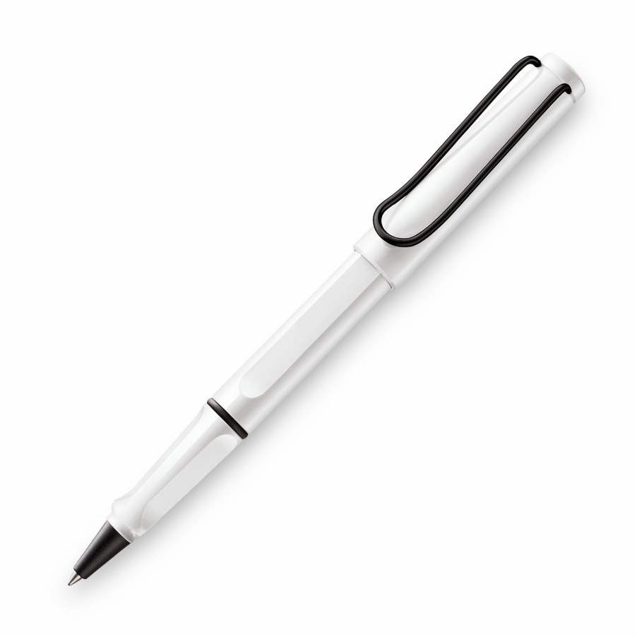 Rollerball Pens * | Buy Lamy Safari Retro Edition Rollerball Pen, White & Black