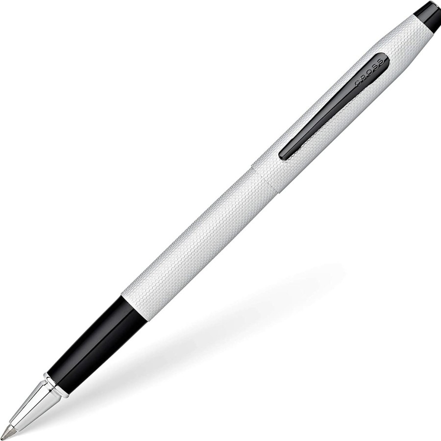 Rollerball Pens * | Cheap Cross Classic Century Rollerball Pen, Brushed Chrome