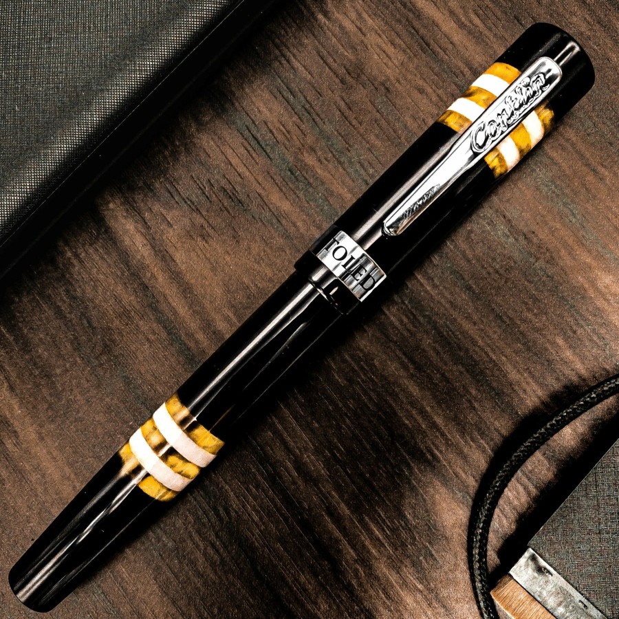 Fountain Pens * | Promo Conklin Toledo Fountain Pen, Orange