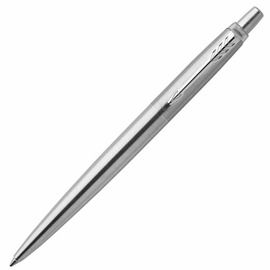 Ballpoint Pens * | Promo Parker Jotter Ballpoint Pen, Stainless Steel