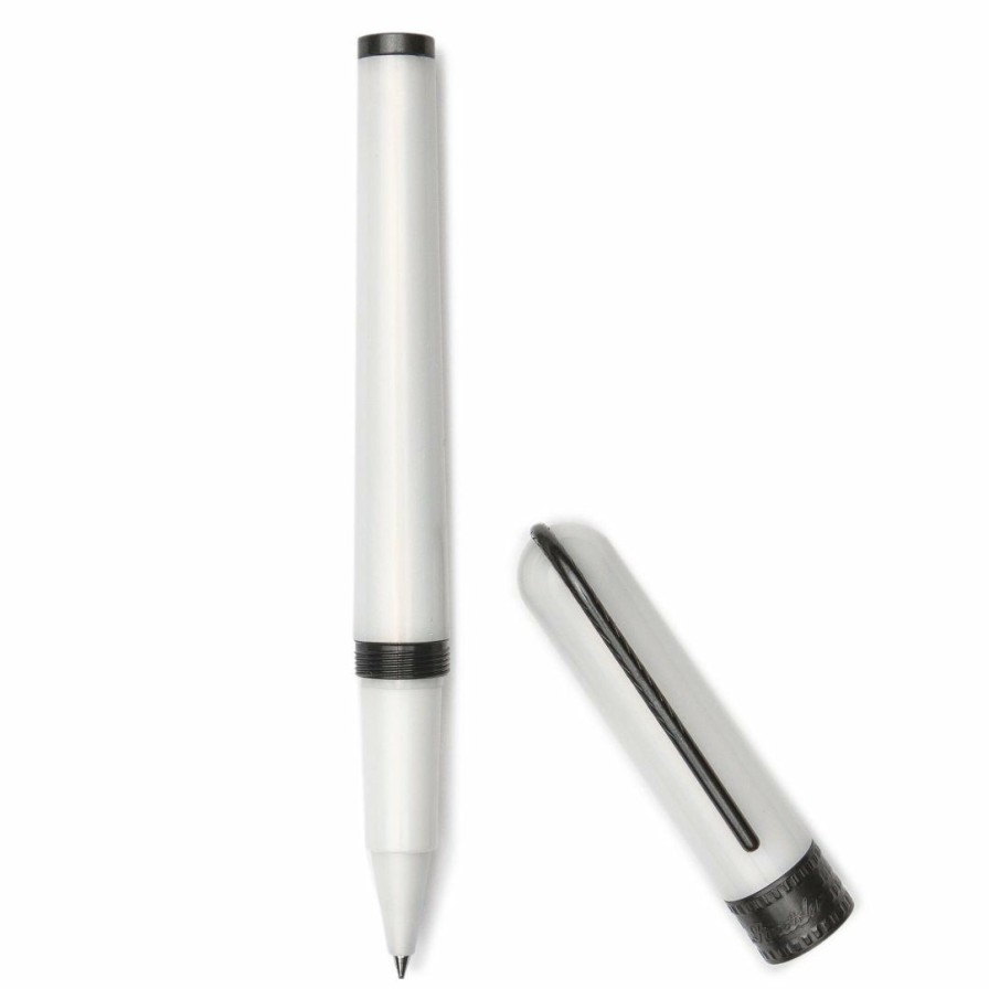 Rollerball Pens * | Budget Pineider Metropolis Rollerball Pen, White