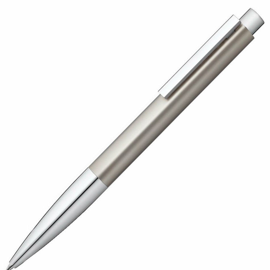 Ballpoint Pens * | Cheap Lamy Ideos Palladium Ballpoint Pen