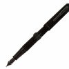 Fountain Pens * | Cheap Conklin Mark Twain Limited Edition Crescent Filler Fountain Pen, Superblack/Gunmetal