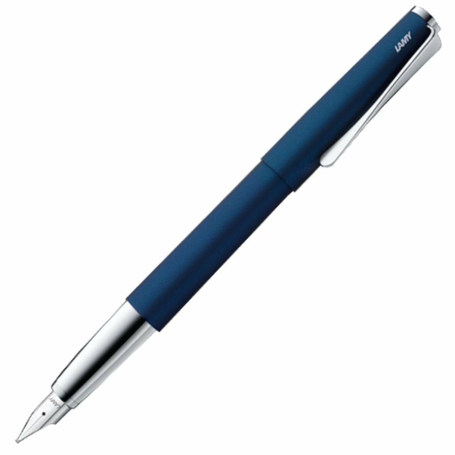 Fountain Pens * | Hot Sale Lamy Studio Fountain Pen, Imperial Blue