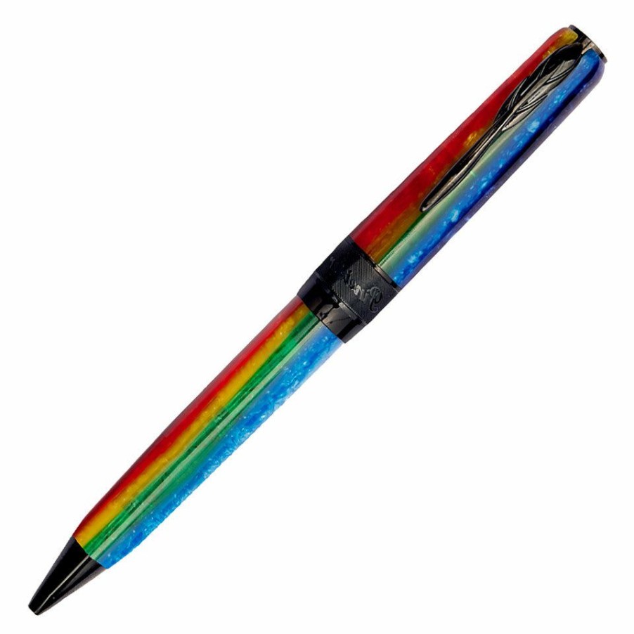 Ballpoint Pens * | Buy Pineider Arco Limited Edition Rainbow Ballpoint Pen