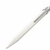 Rollerball Pens * | Best Reviews Of Caran D'Ache 849 Rollerball Pen Metal White #846.502