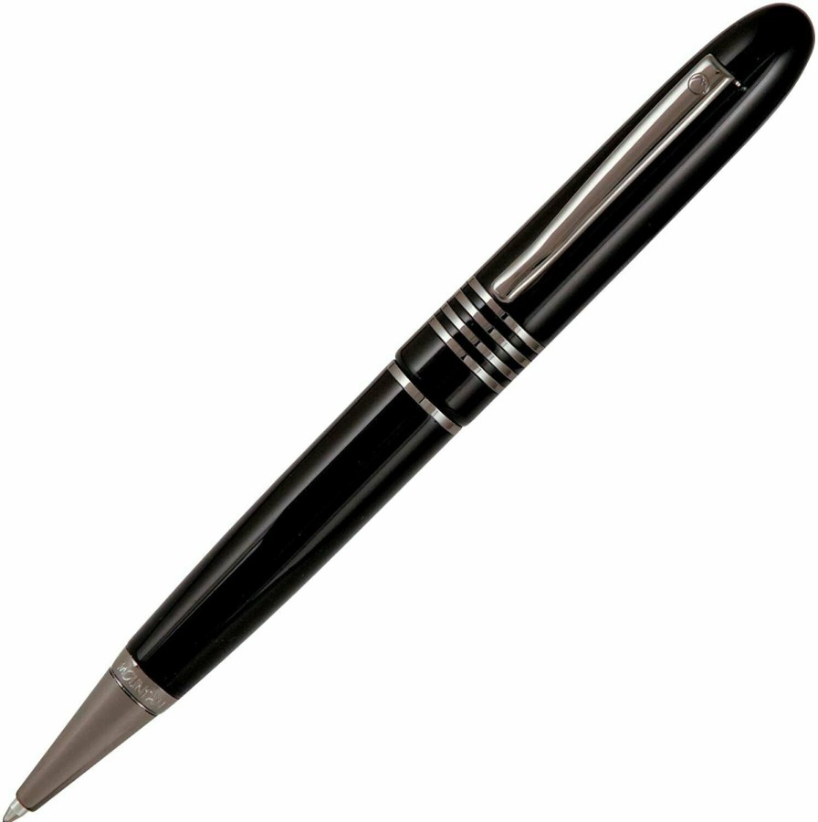 Ballpoint Pens * | Outlet Monteverde Mountains Of The World Ballpoint Pen, Black Mountain