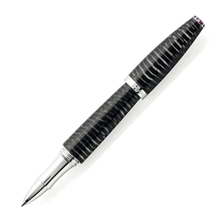 Rollerball Pens * | Best Deal Montegrappa Limited Edition Beauty Book Rollerball Pen, Sterling Silver Accents