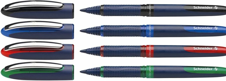 Rollerball Pens * | Best Reviews Of Schneider One Business Rollerball Pens, Assorted Ink, .6Mm