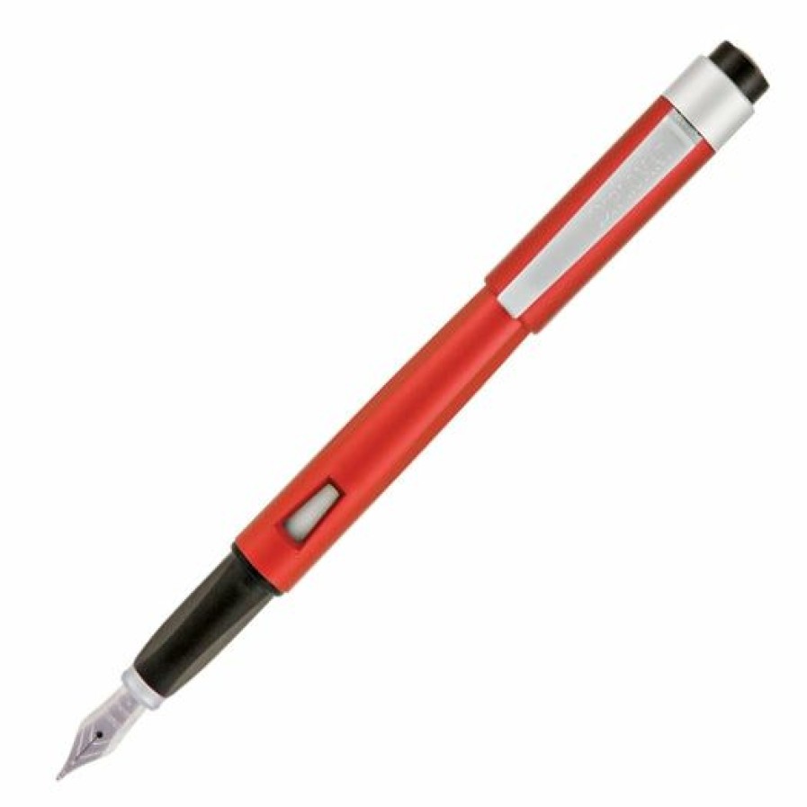 Fountain Pens * | Coupon Diplomat Magnum Soft Touch Fountain Pen, Burned Red