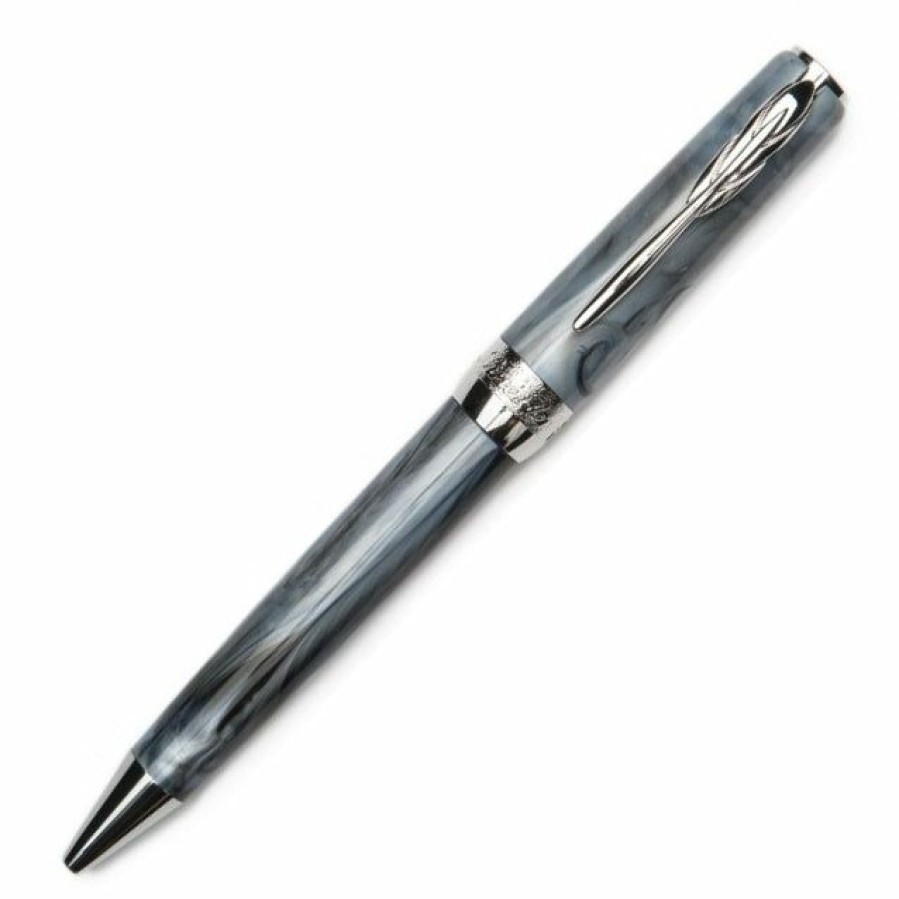 Ballpoint Pens * | Hot Sale Pineider Full Metal Jacket Ballpoint Pen, Coal Grey