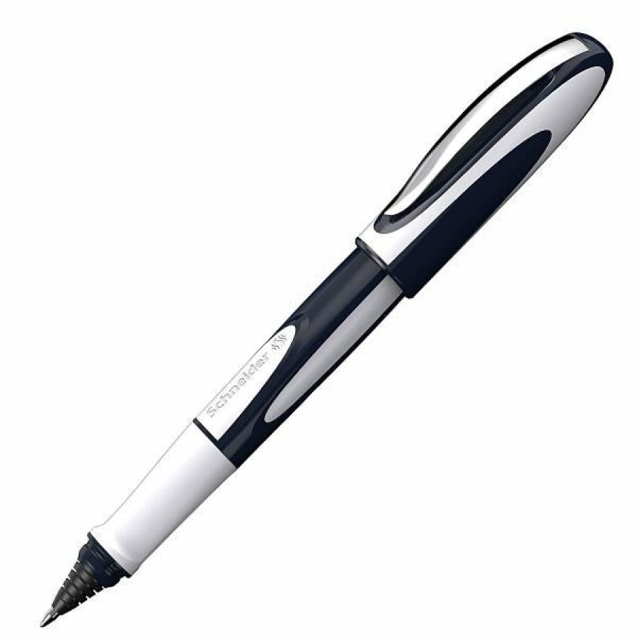 Rollerball Pens * | Coupon Schneider Ray Cartridge Filled Rollerball Pen, Dark Blue & Light Grey