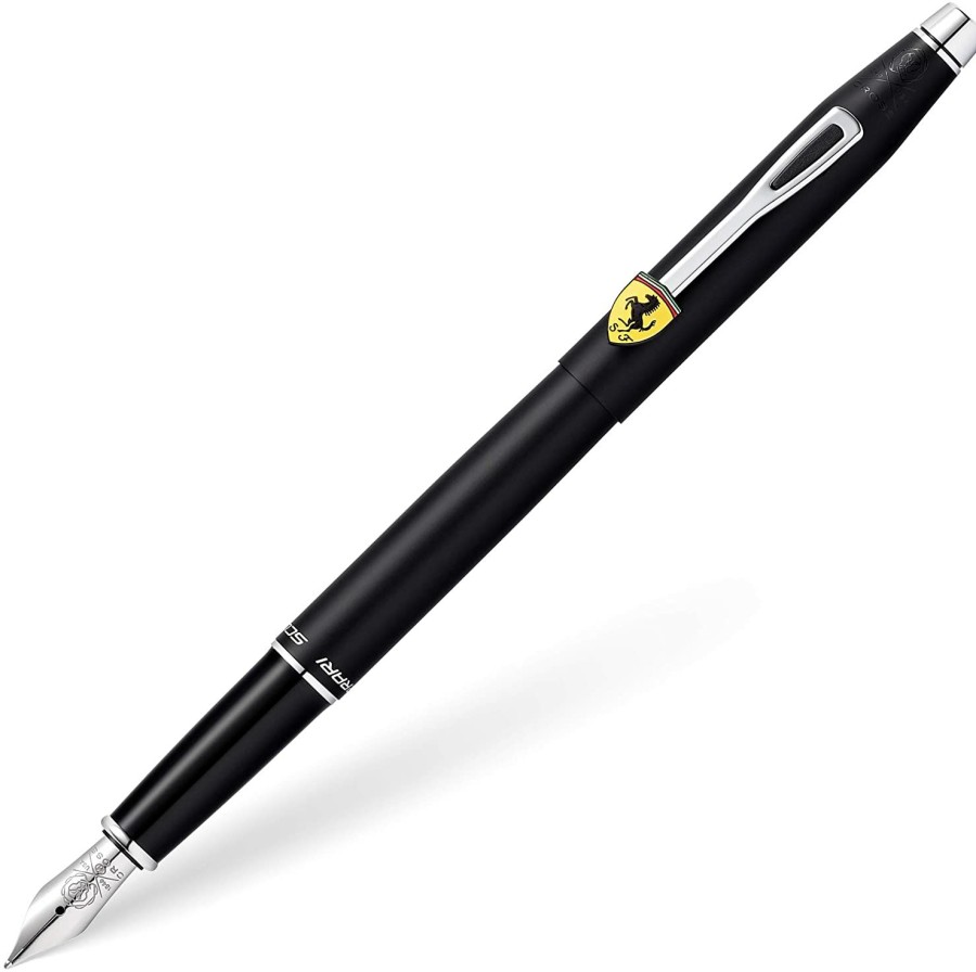 Fountain Pens * | Best Deal Cross Classic Century Ferrari Fountain Pen, Matte Black