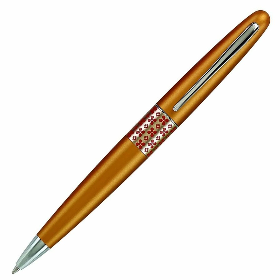 Ballpoint Pens * | Best Pirce Pilot Mr Metro Pop Collection Ballpoint Pen, Orange