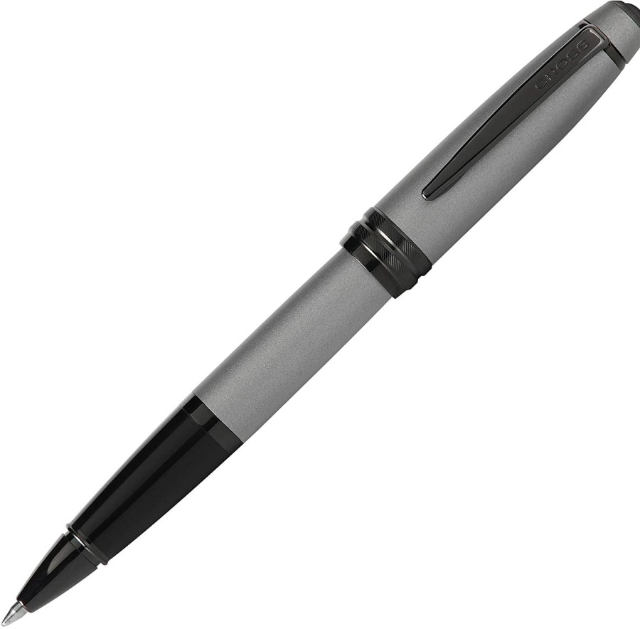 Rollerball Pens * | Wholesale Cross Bailey Rollerball Pen, Matte Gunmetal