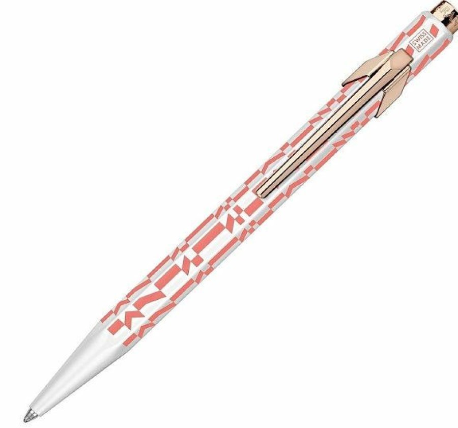 Ballpoint Pens * | Promo Caran D'Ache 849 Ballpoint Pen Alexander Girard Pink, #849.123