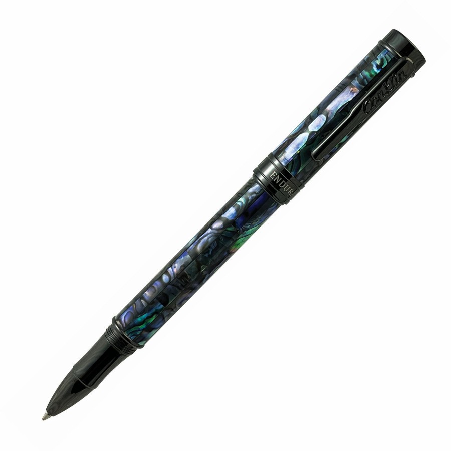 Rollerball Pens * | Coupon Conklin Endura Abalone Shell Limited Edition Rollerball Pen, Gunmetal