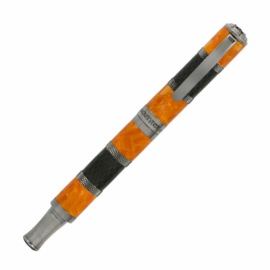 Fountain Pens * | Brand New Monteverde Regatta Sport Fountain Pen, Orange