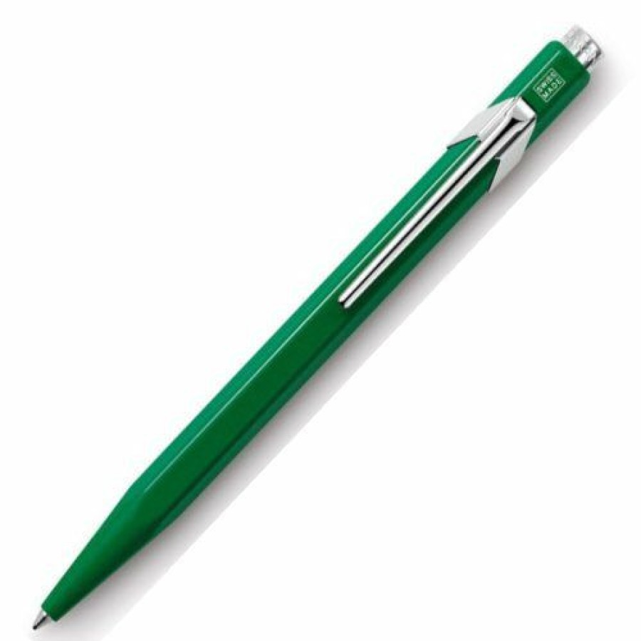 Ballpoint Pens * | Discount Caran D'Ache 849 Ballpoint Pen Green #849.210