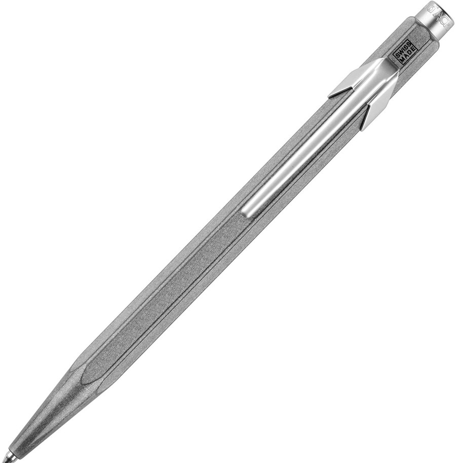 Ballpoint Pens * | Best Deal Caran D'Ache 849 Original Stone Grey Ballpoint Pen #849.069