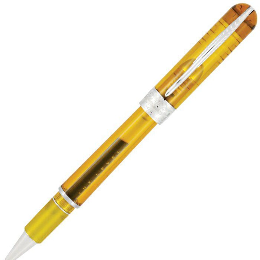 Rollerball Pens * | Best Deal Pineider Avatar Ur Demo Rollerball Pen, Amber, Gel Ink