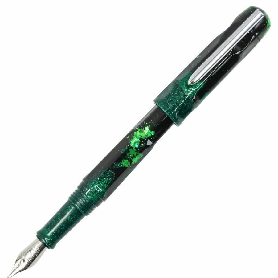 Fountain Pens * | Deals Benu Talisman Four Leaf Clover Fountain Pen