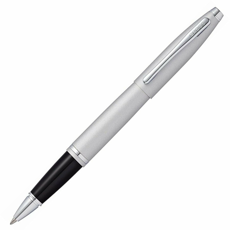 Rollerball Pens * | Discount Cross Calais Rollerball Pen, Satin Chrome