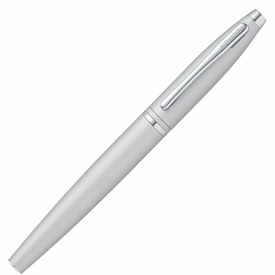 Rollerball Pens * | Discount Cross Calais Rollerball Pen, Satin Chrome