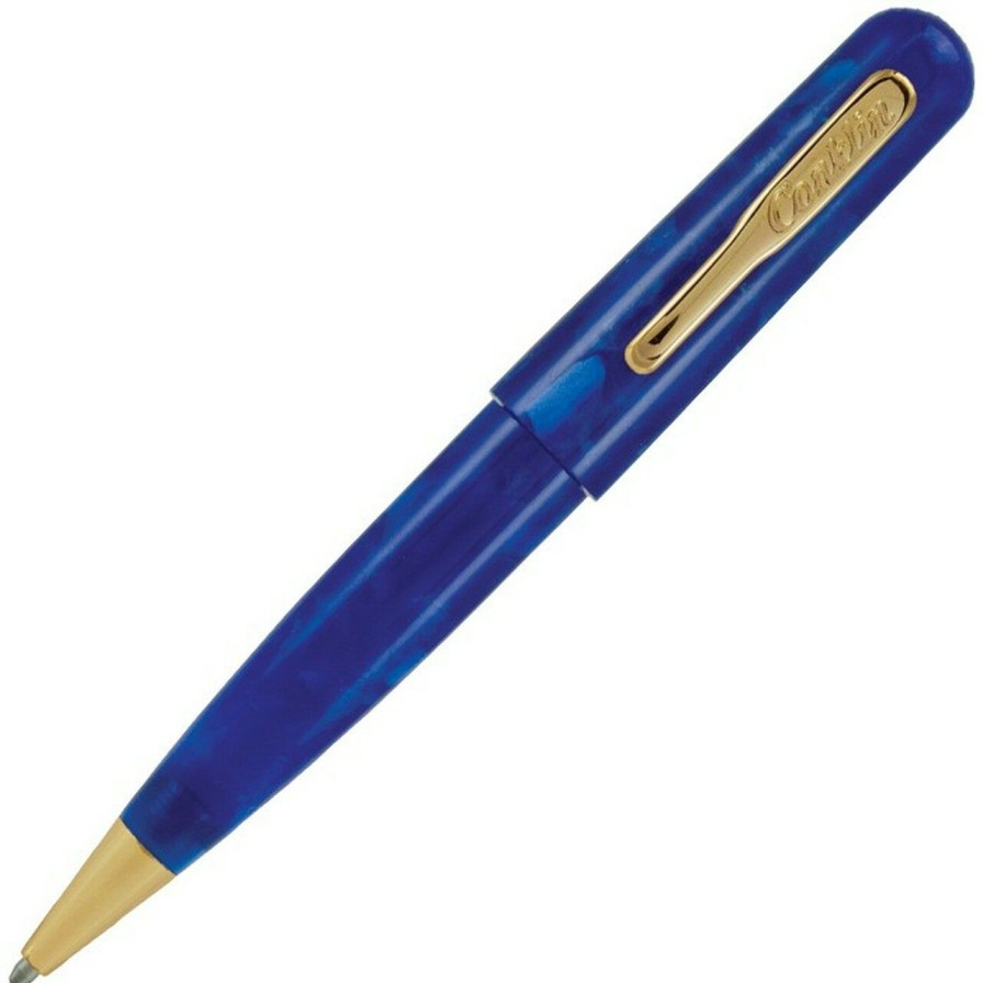 Ballpoint Pens * | Best Deal Conklin All American Ballpoint Pen, Lapis Blue