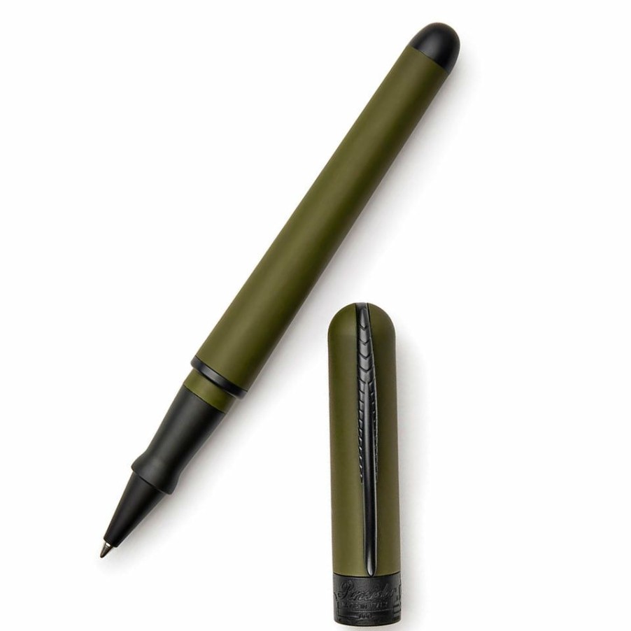 Rollerball Pens * | Best Sale Pineider Avatar Ur Matte Rollerball Pen, Military Green