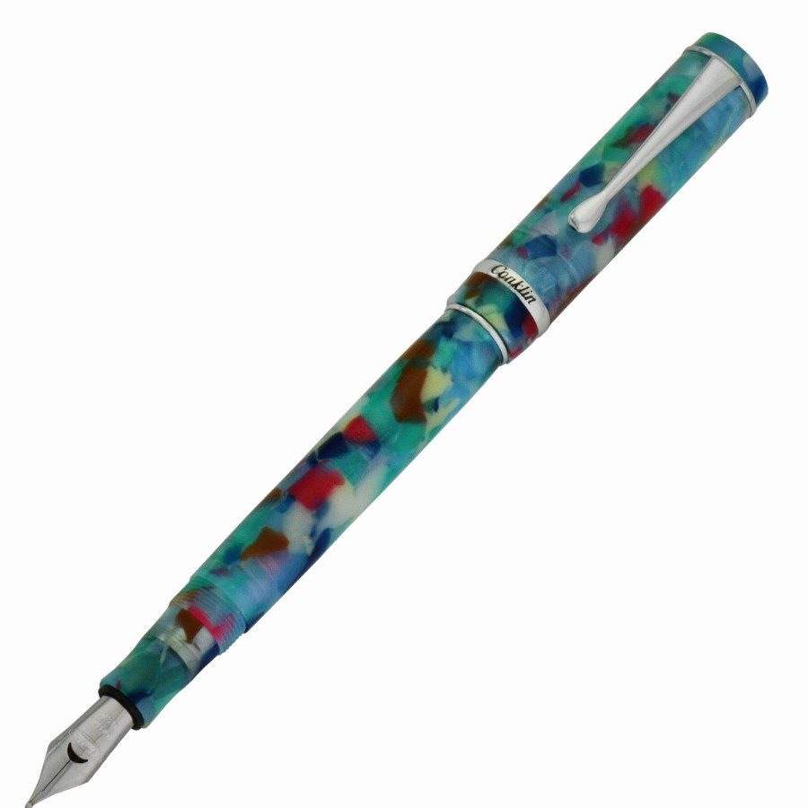 Fountain Pens * | Promo Conklin Duragraph Limited Edition Fountain Pen, Spring Garden