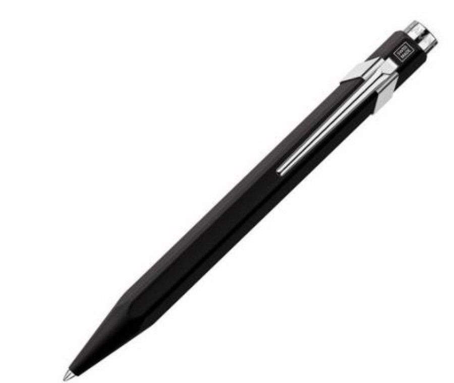 Rollerball Pens * | Promo Caran D'Ache 849 Rollerball Pen Metal Black #846.509