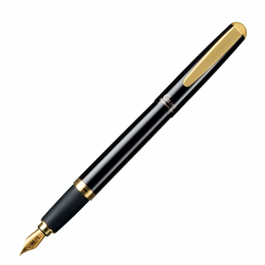 Fountain Pens * | Top 10 Ohto Celsus Fountain Pen, Brown