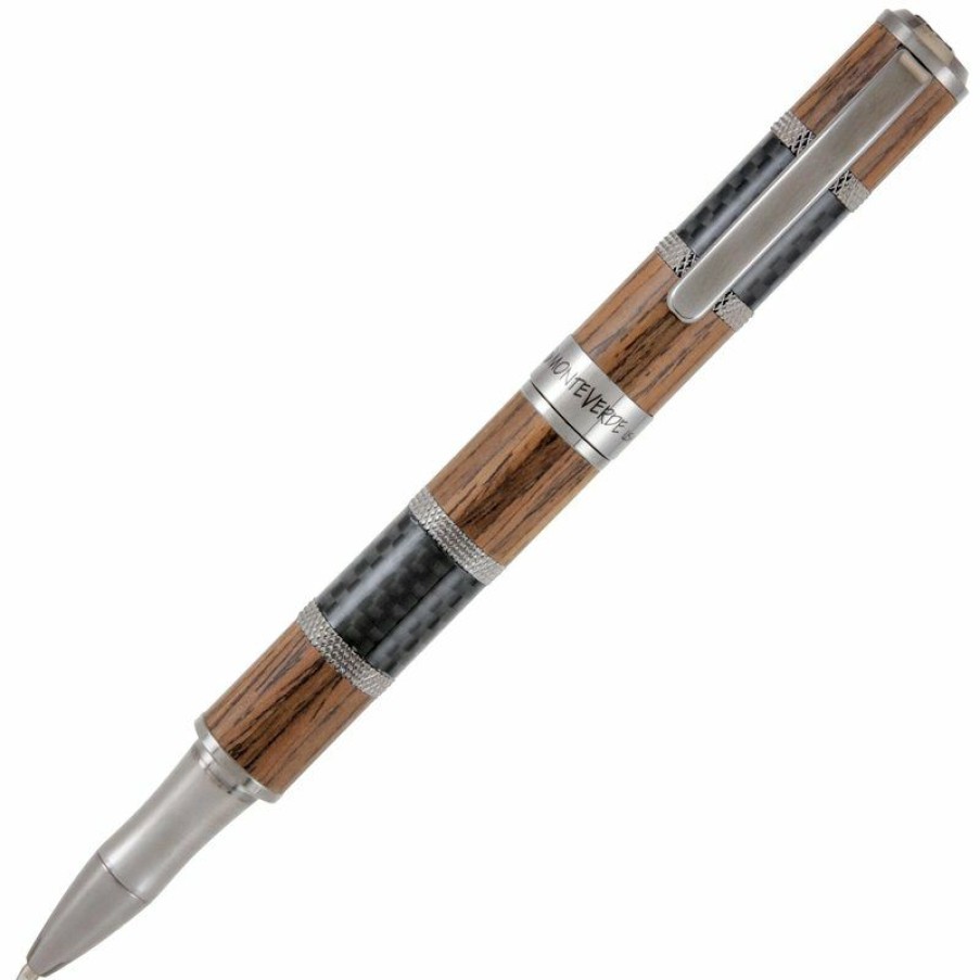 Rollerball Pens * | Deals Monteverde Regatta Explorers Limited Edition Rollerball Pen, Walnut