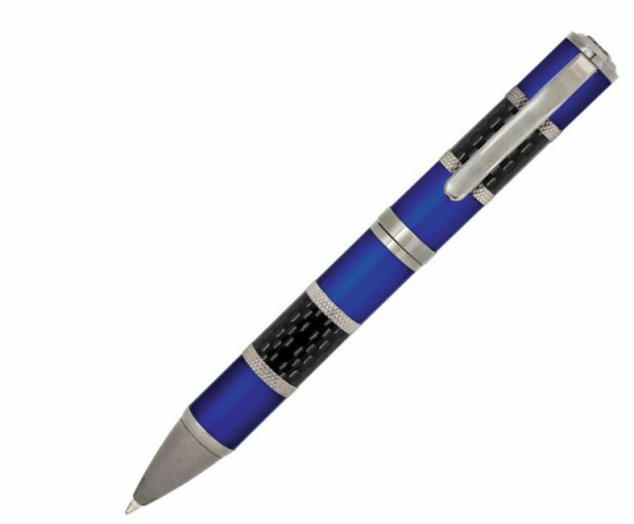 Ballpoint Pens * | Best Sale Monteverde Regatta Sport Ballpoint Pen, Blue