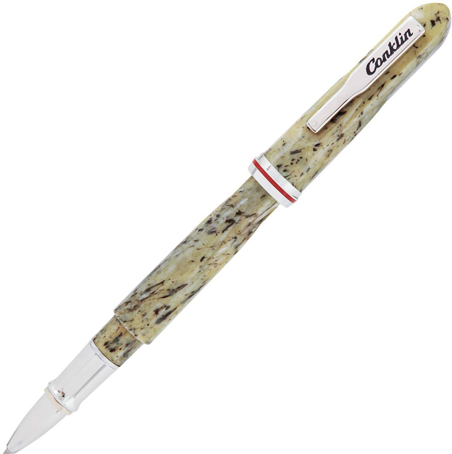 Rollerball Pens * | Top 10 Conklin Empire Rollerball Pen, Oatmeal