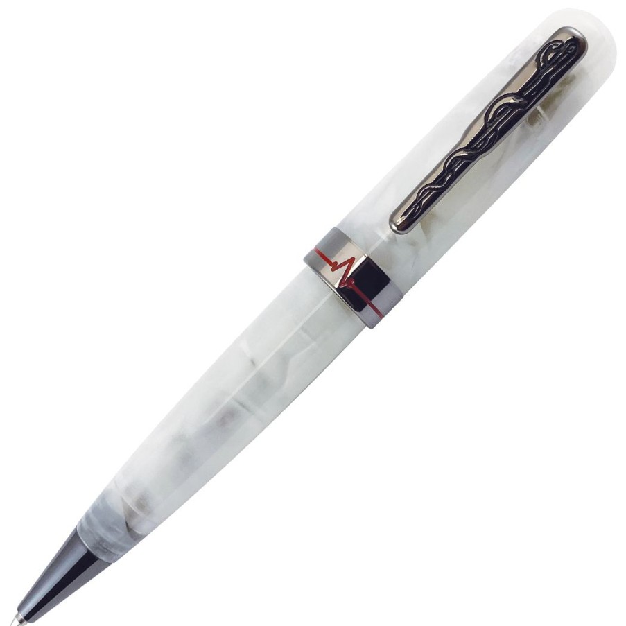 Ballpoint Pens * | Wholesale Conklin All American Courage Limited Edition Ballpoint Pen, White