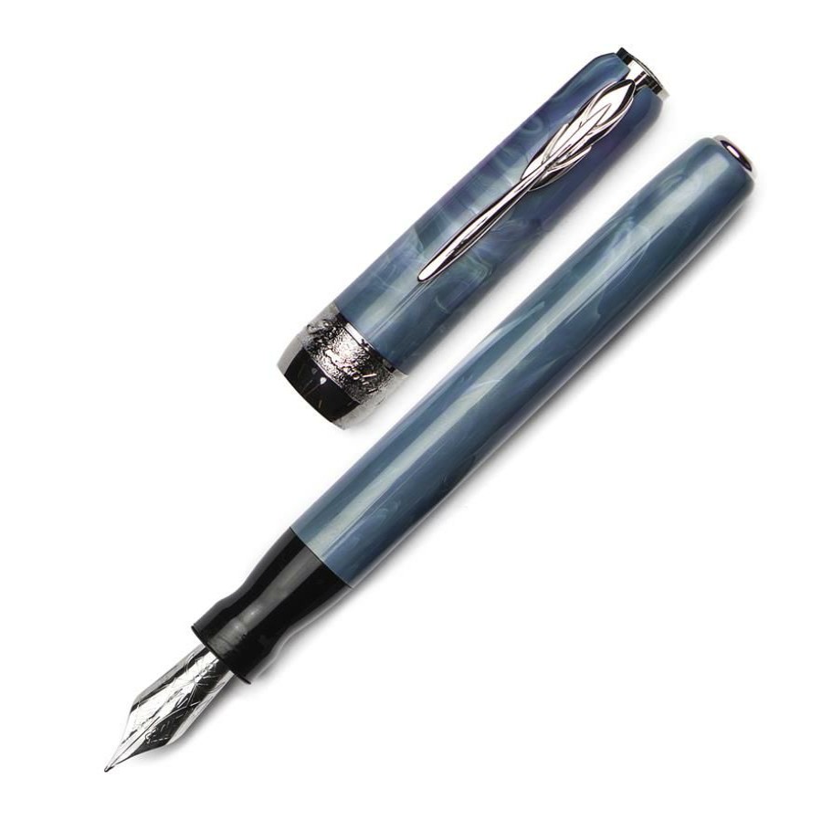 Fountain Pens * | Coupon Pineider Full Metal Jacket Fountain Pen, Sugar Paper, Medium Nib