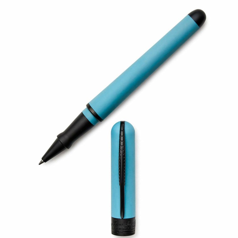 Rollerball Pens * | Best Sale Pineider Avatar Ur Matte Rollerball Pen, Ice Blue