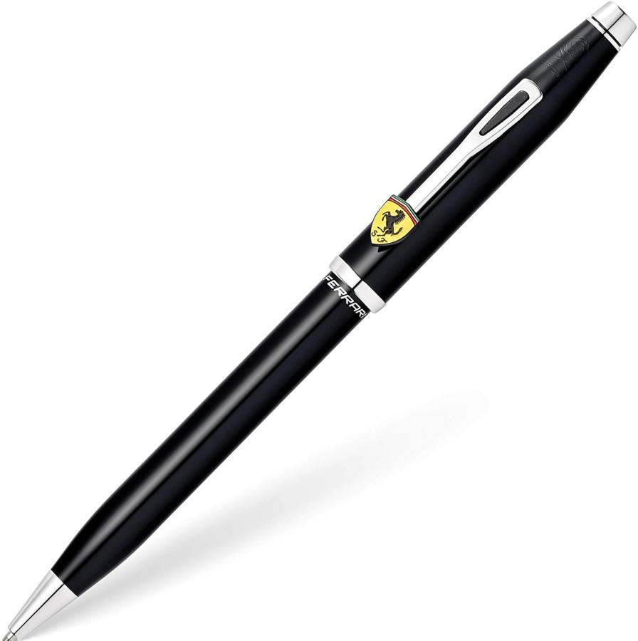 Ballpoint Pens * | Top 10 Cross Ferrari Century Ii Ballpoint Pen, Gloss Black