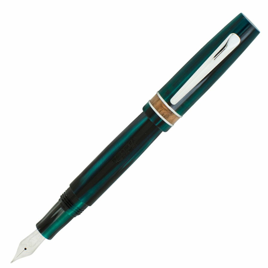 Fountain Pens * | Cheapest Monteverde Trees Of The World Fountain Pen, Giant Sequoia Green