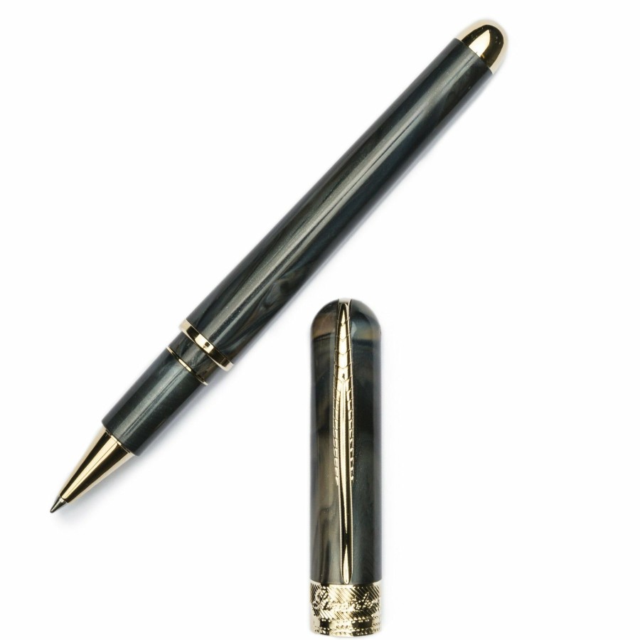 Rollerball Pens * | Cheap Pineider Avatar Ur Deluxe Rollerball Pen, Riace Bronze