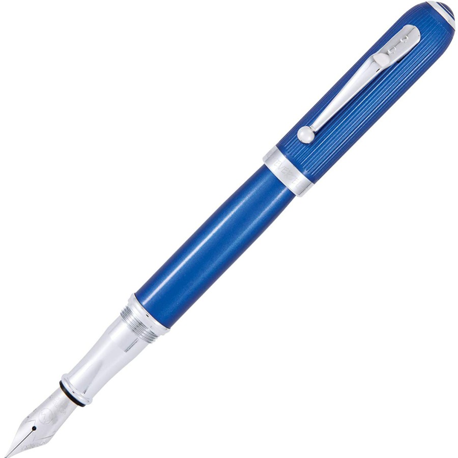 Fountain Pens * | Brand New Monteverde Rodeo Drive Fountain Pen, Blue, Medium Nib