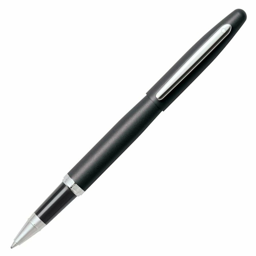 Rollerball Pens * | Best Deal Sheaffer Vfm Rollerball Pen, Black & Chrome