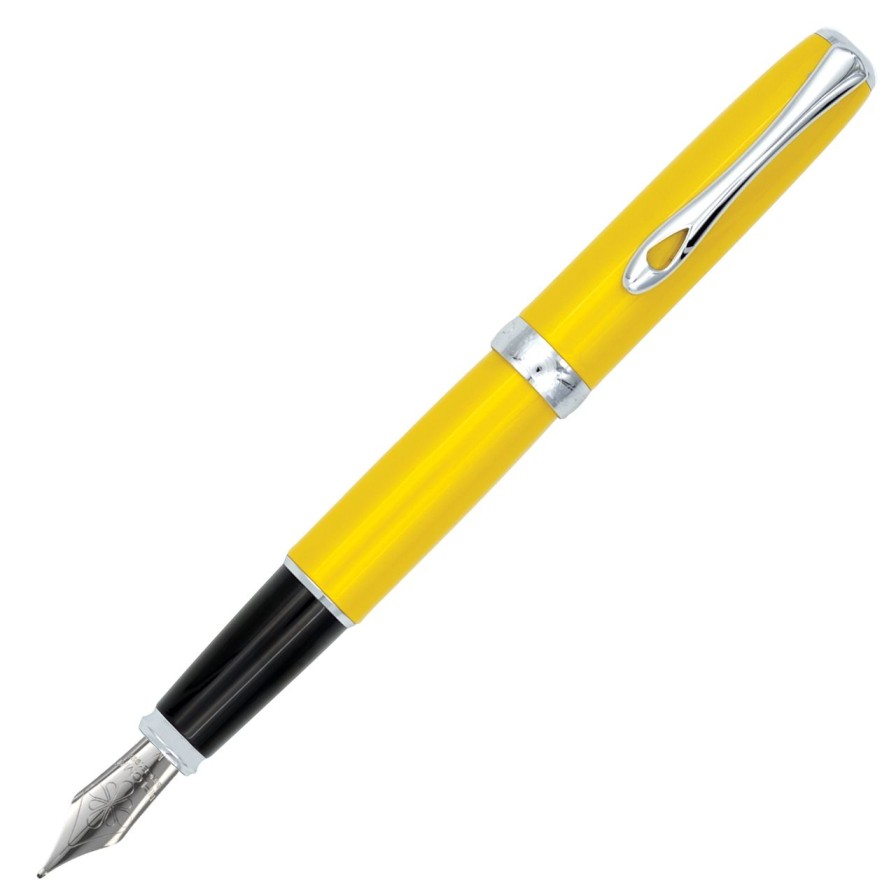 Fountain Pens * | Best Sale Diplomat Excellence A2 Fountain Pen, Yellow