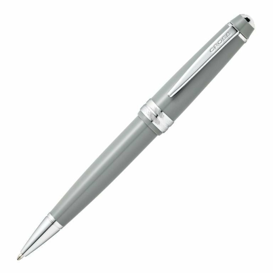 Ballpoint Pens * | Outlet Cross Bailey Light Ballpoint Pen, Polished Grey Resin