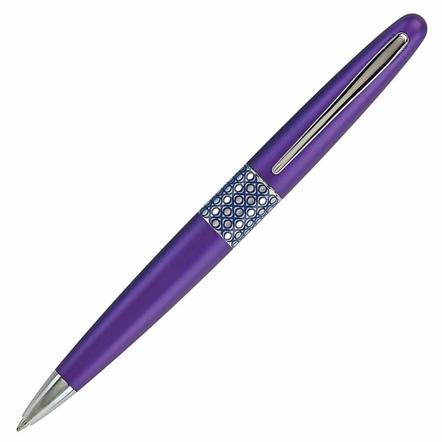 Ballpoint Pens * | Brand New Pilot Mr Metro Pop Collection Ballpoint Pen, Purple