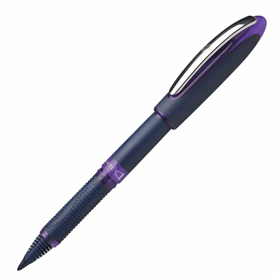 Rollerball Pens * | Hot Sale Schneider One Business Rollerball Pen, Violet