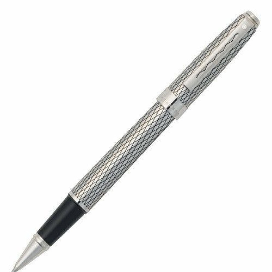 Rollerball Pens * | Best Reviews Of Sheaffer Prelude Signature Imperial Rollerball Pen Platinum Plated