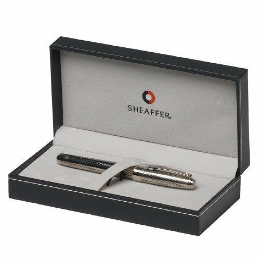 Rollerball Pens * | Best Reviews Of Sheaffer Prelude Signature Imperial Rollerball Pen Platinum Plated